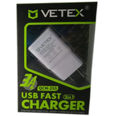 CARGADOR VETEX V8 4 AMP